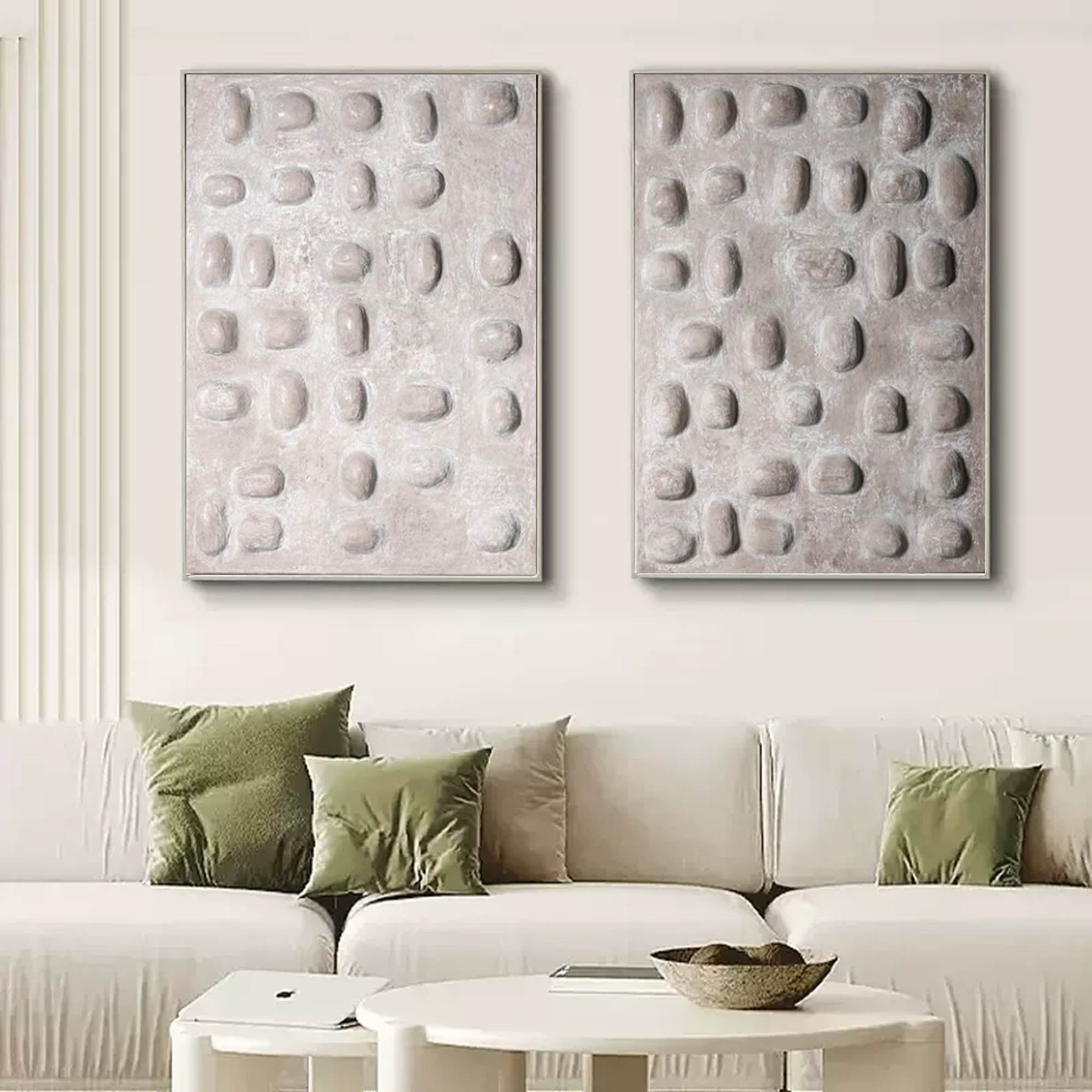 Abstract Painting Set Of 2 SP137 - Neutralighting