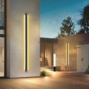 Keel Linear LED Minimalist Outdoor Wall Lights
