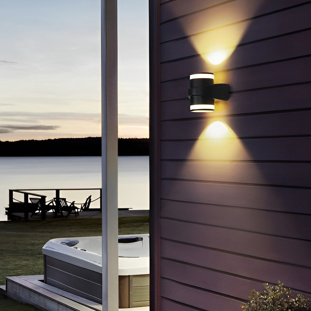 Wiona Round LED Outdoor Wall Washer Lights