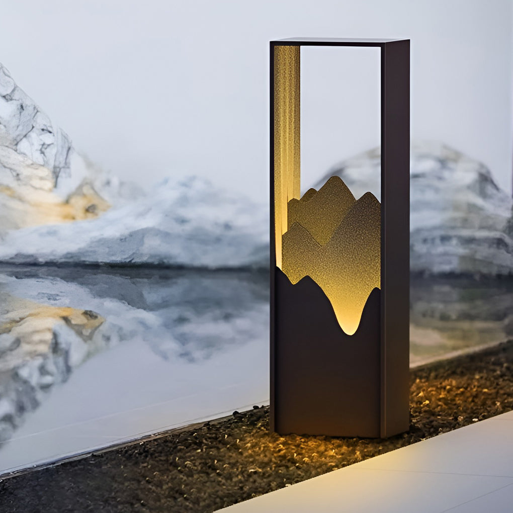 Berta LED Scenery Landscape Steel Outdoor Path Lights