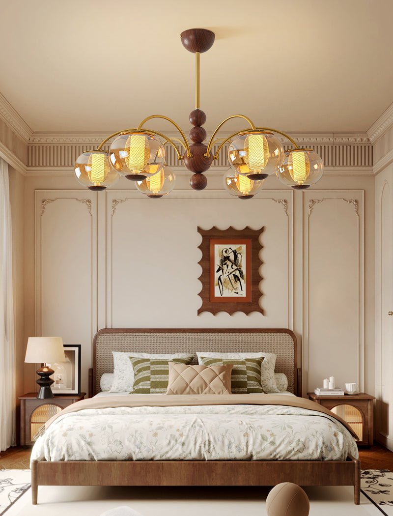 Mae Bloom Chandelier-Neutral Decor
