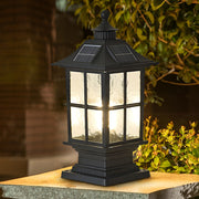 Blyth LED Modern Solar Outdoor Post Caps Light