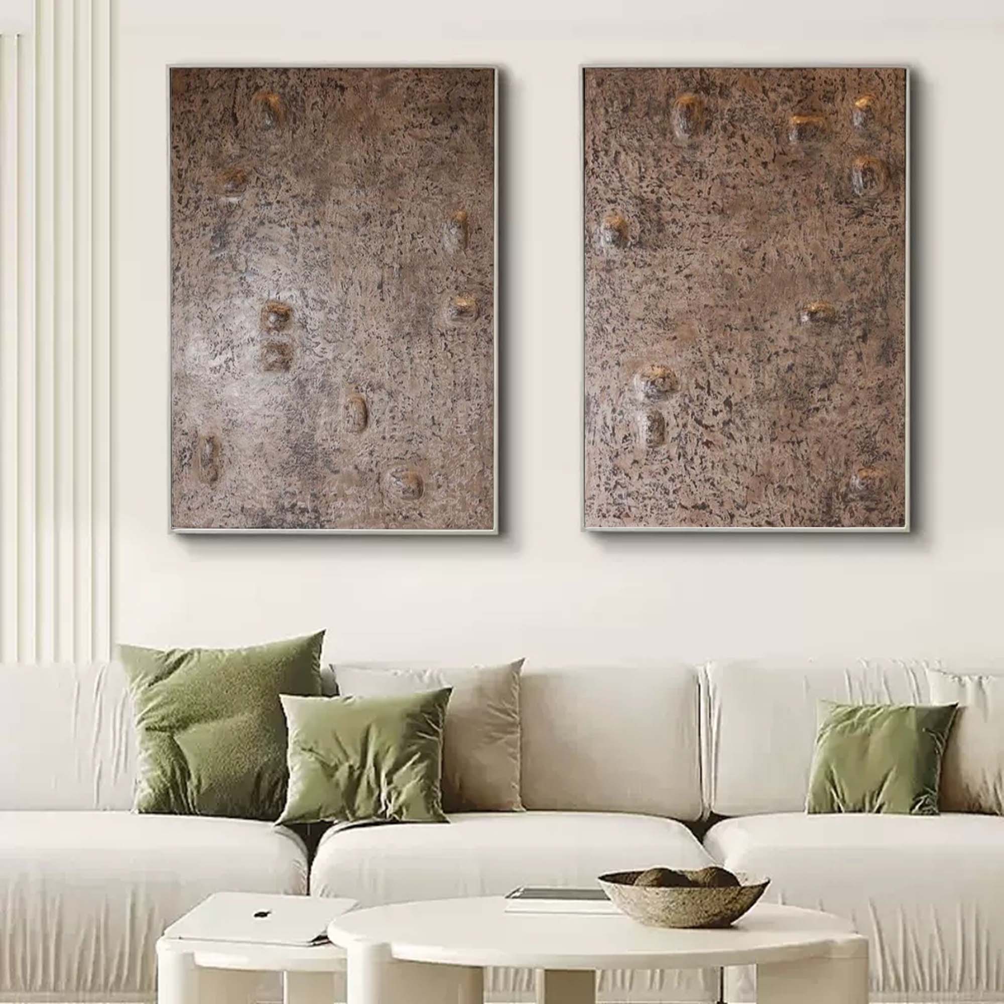 Abstract Painting Set Of 2 SP136 - Neutralighting