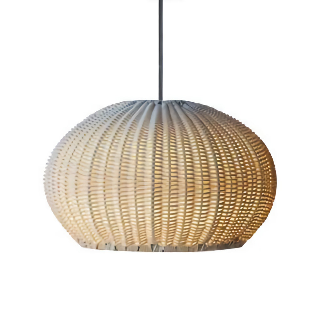 Jarvis Lantern Shaped Modern Rattan Outdoor Wall Lamp