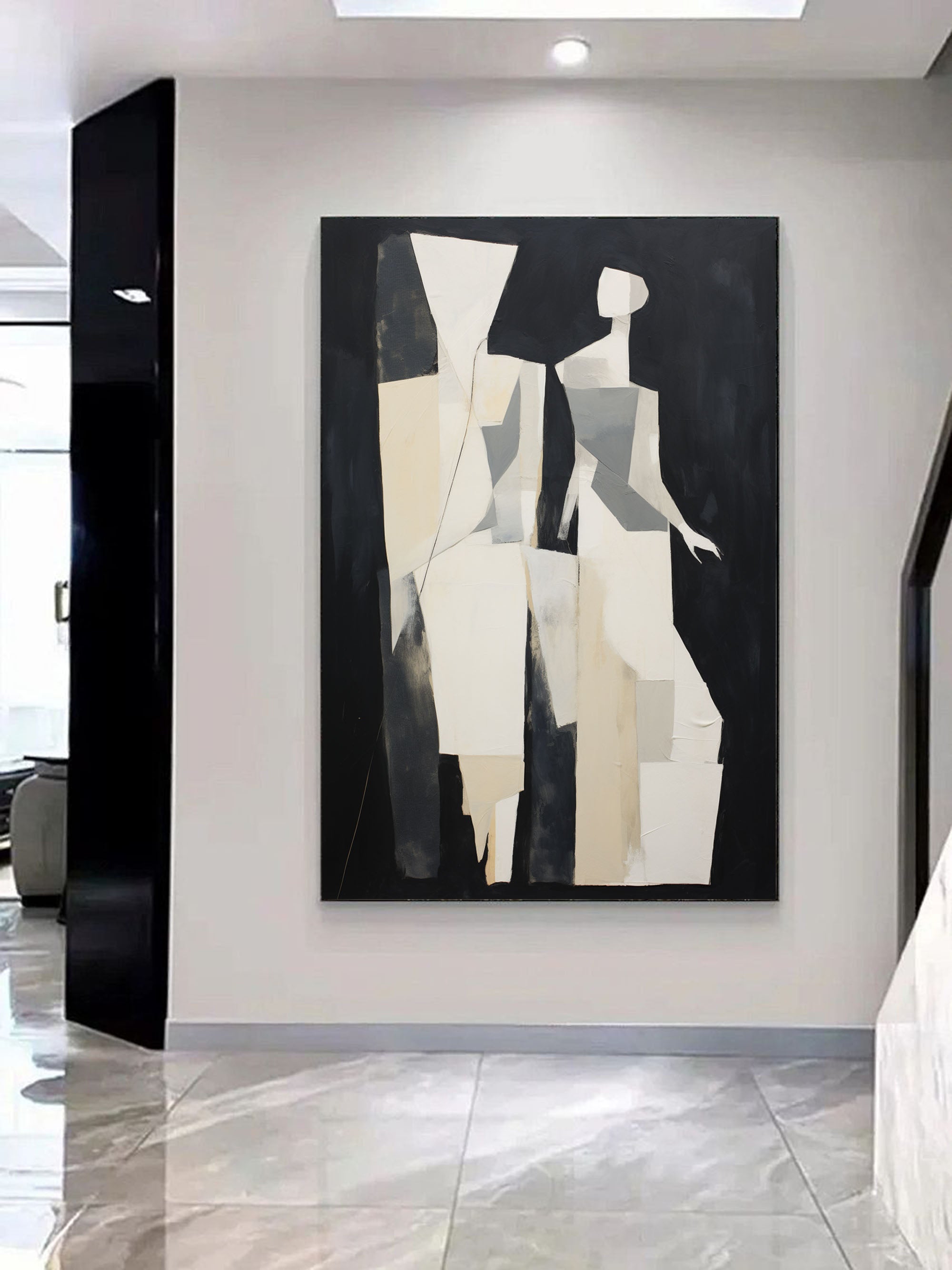Contemporary Minimalist Art MA010 - Neutralighting