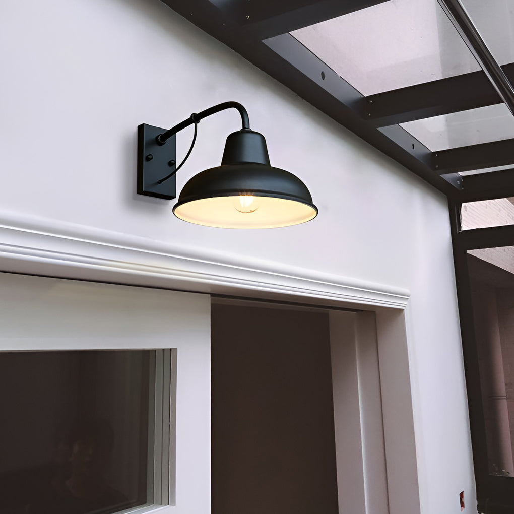 Rhe Vintage Trumpet LED Retro Outdoor Wall Lights