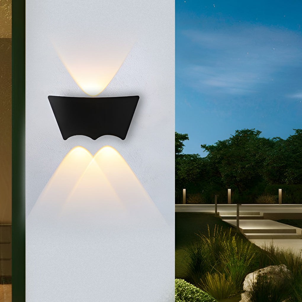 Rosann LED Modern Outdoor Sconce Wall Washer Light
