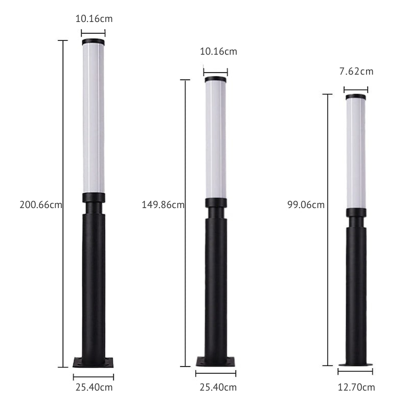Rry Modern Creative LED Outdoor Pathway Lights