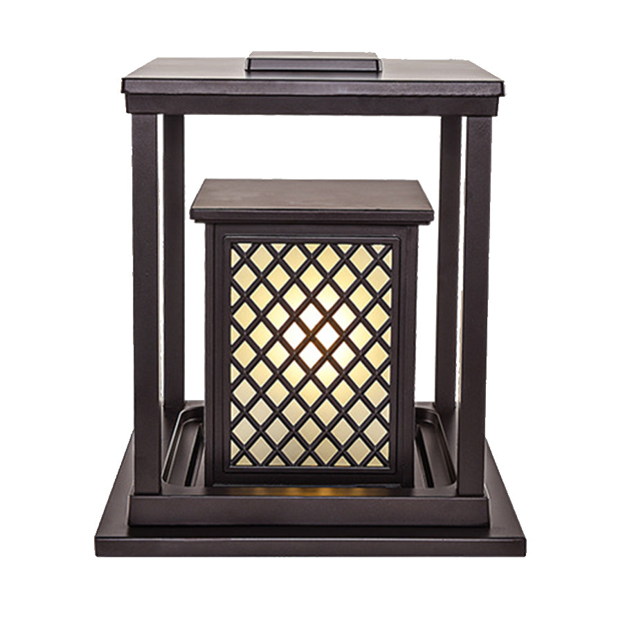 Lyndon Square Modern Style Outdoor Pillar Lights