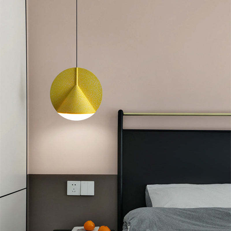 Arisha Modern LED Colorful Shade Hanging Pendant Light - Neutral Decor
