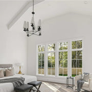 Silva Vintage LED Chandeliers White Black Bedroom Kitchen - Neutralighting