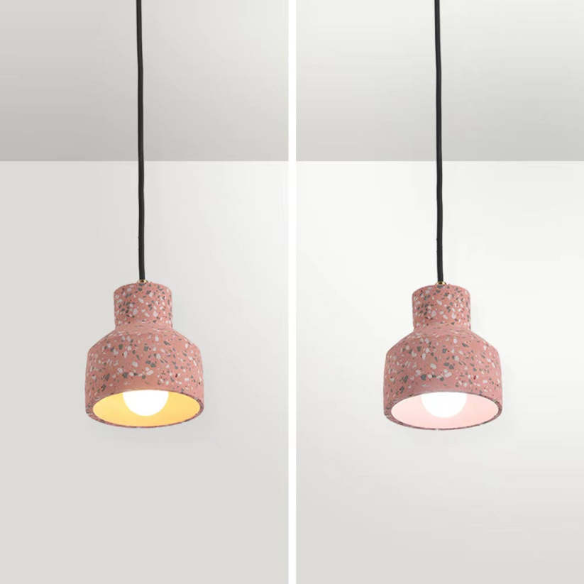 Aira Pendant Light, Cement, Modern & Industrial, 4 Color - Neutral Decor
