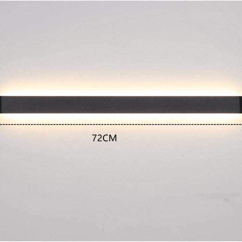 Arisha Minimalist Wall Lamp, Black/White - Neutral Decor