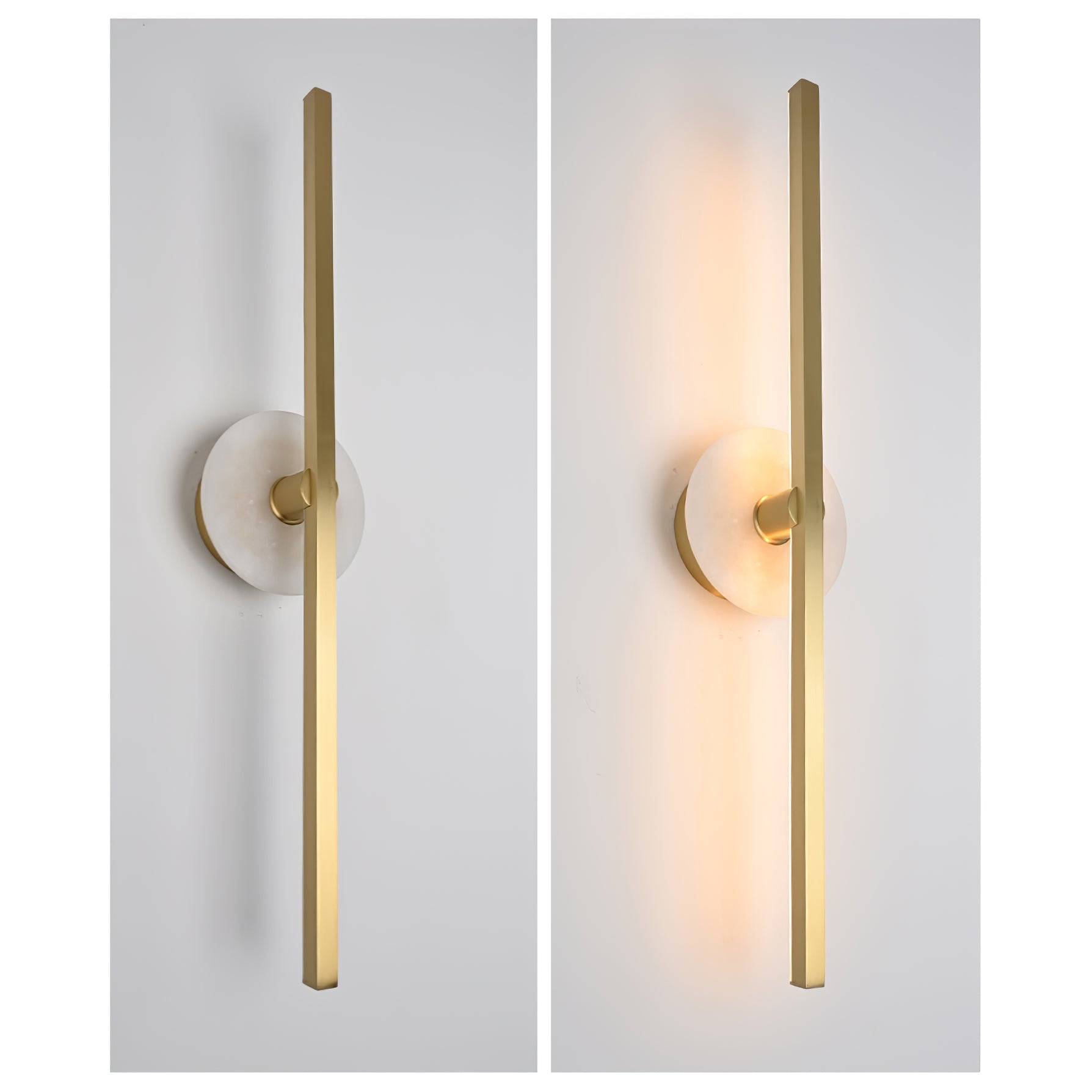 Elmarir Linear Alabaster Wall Light-Neutral Decor