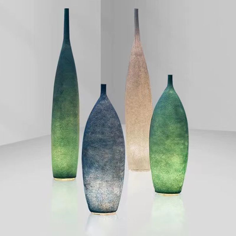 Byers Creative Bottle Resin Floor Lamp, Multi Colors, Hotel - Neutral Decor