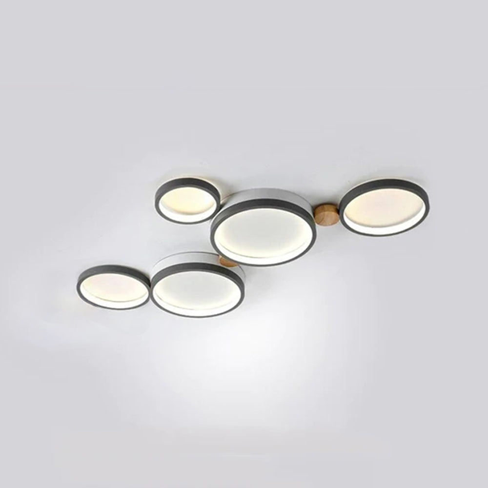 Arisha Round Flush Mount Ceiling Light 3 Colour 3/4/5/6/7 Heads - Neutral Decor