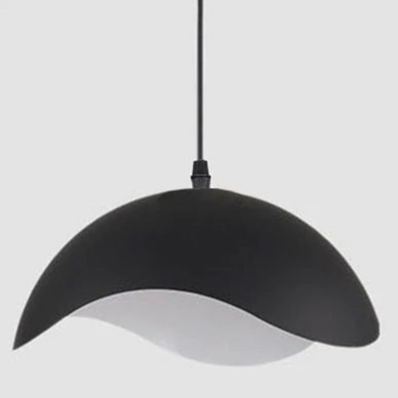 Valentina Colorful Shade Single Pendant Lights, Wood & Metal - Neutral Decor