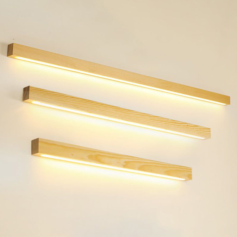 Zenx Wall Lamp Linear Wood - Neutral Decor