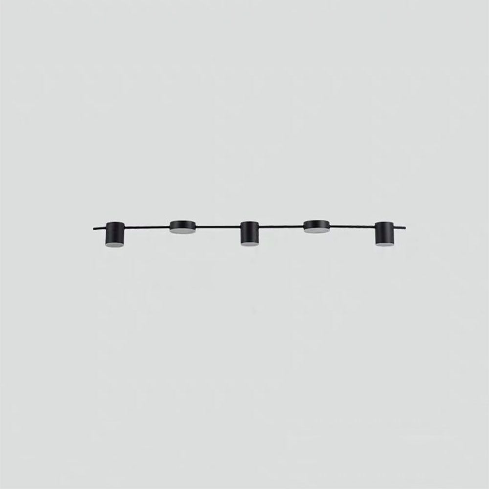 Arisha Minimalist Multi Metal Pendant Light, Black/Gold - Neutral Decor