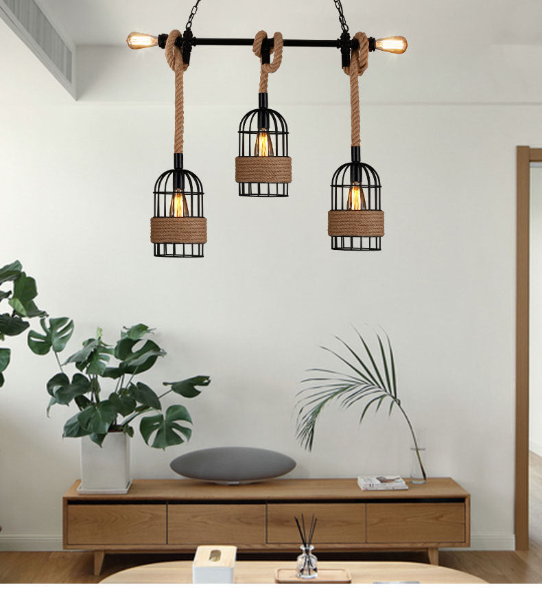Epoch Retro LED Pendant Light Black Metal Cafe/Bar/Dining Room - Neutral Decor