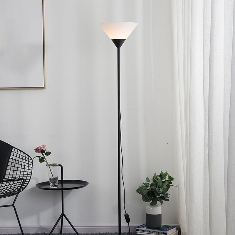 Morandi Modern Cup Floor Lamp, Multi Colors, Metal/Acrylic - Neutral Decor