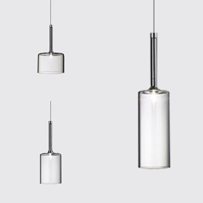 Valentina Minimalist Modern Glass LED Pendant Light, 3 Style - Neutral Decor