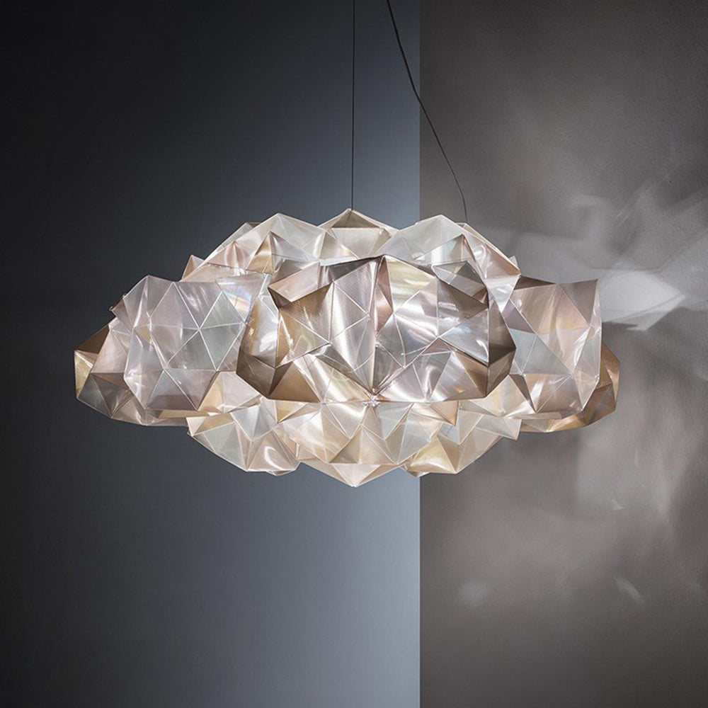 Arisha Designer Modern Acrylic Pendant - Neutral Decor