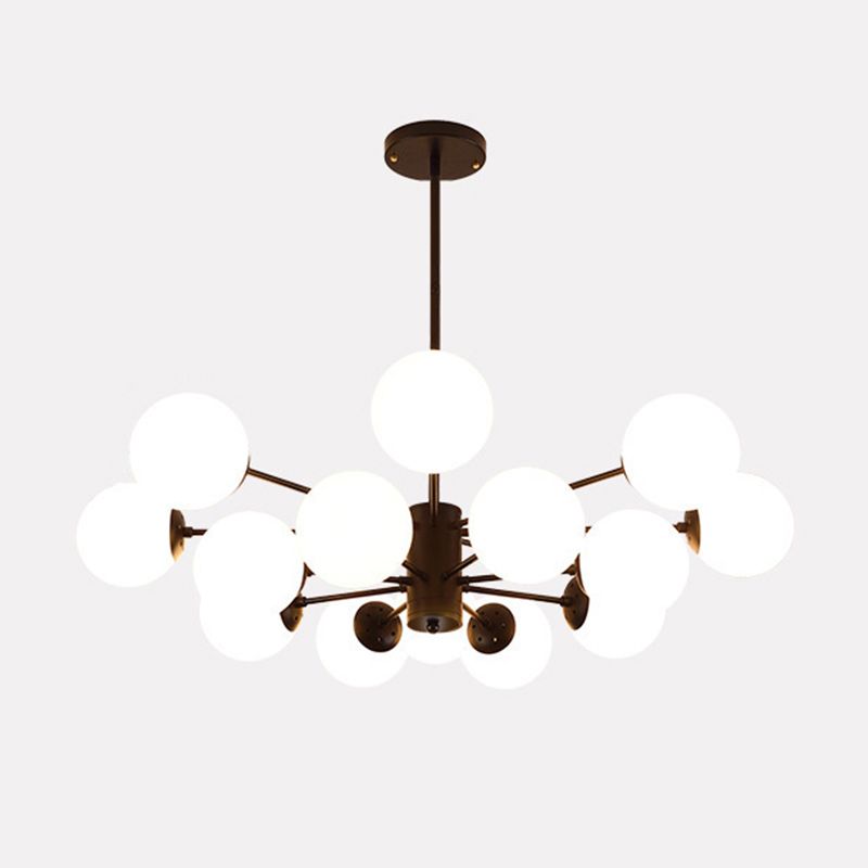 Valentina Designer Simple Nordic Pendant Light, Black/Gold - Neutral Decor