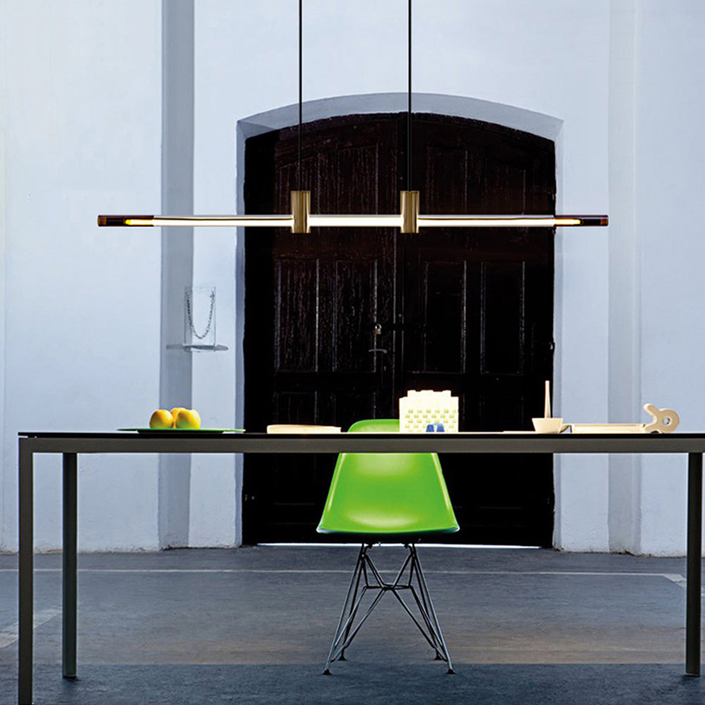 Arisha Minimalist Linear Dining Room/Bar Pendant Light - Neutral Decor