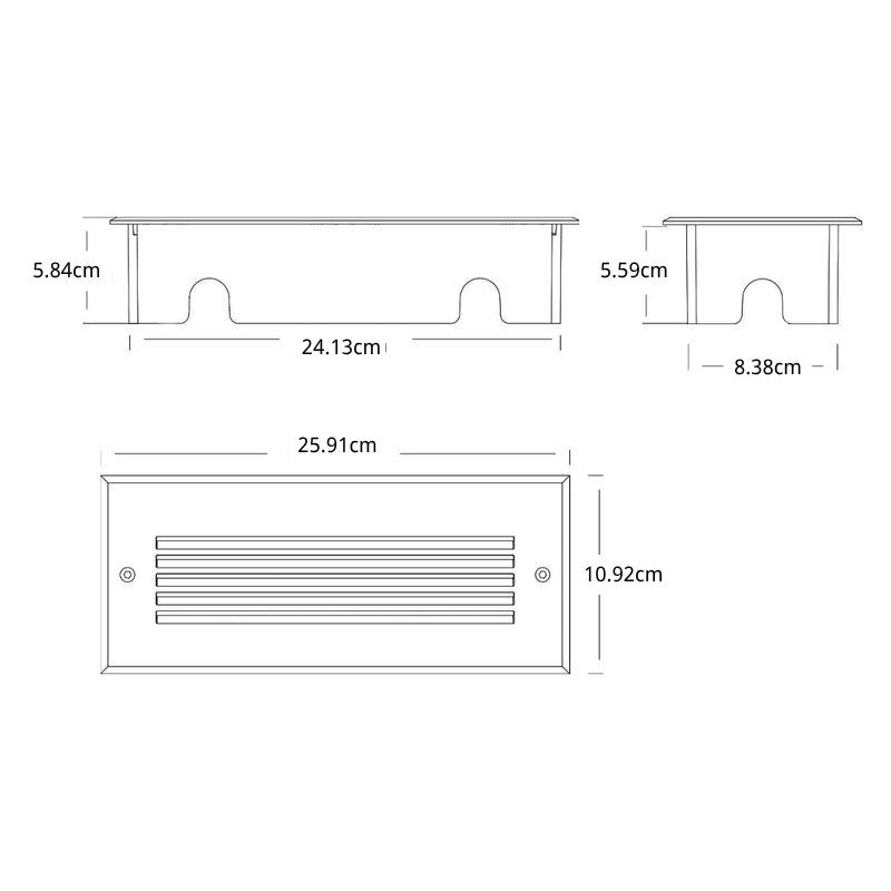 Dione LED Minimalist Style Outdoor Step Lights