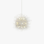 Arisha Elegant Dandelion Minimalist Luxury Pendant Light, Gold/Chorme - Neutral Decor