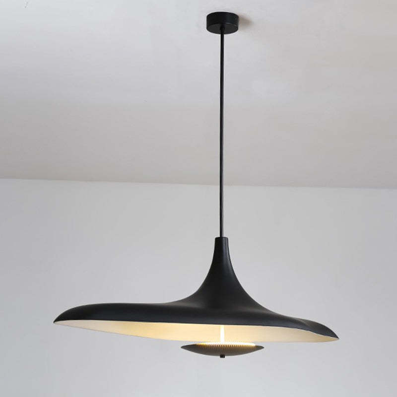 Arisha Modern Minimalist ResinCreative Pendant Light, Black/White - Neutral Decor