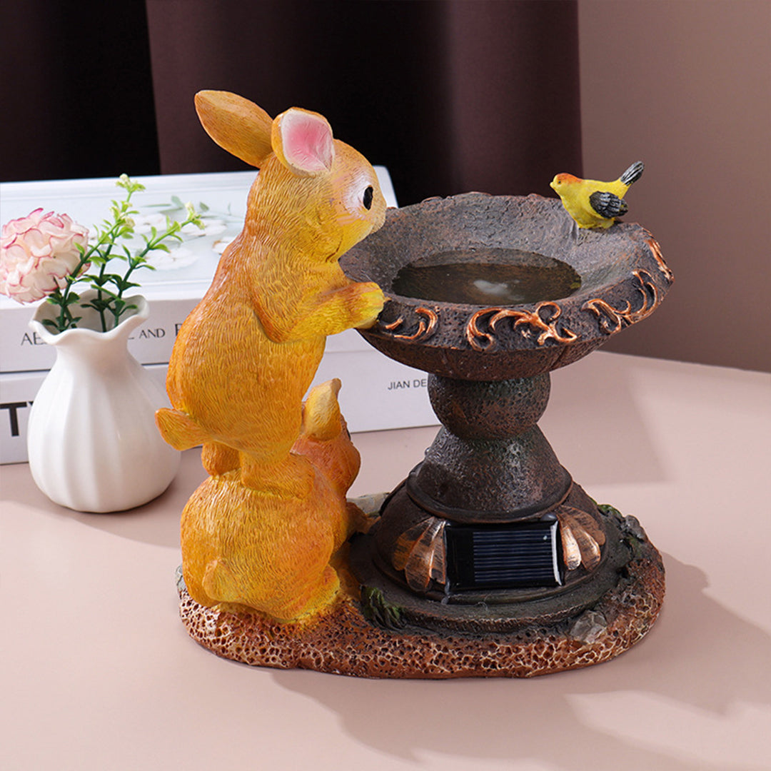 Karna Natural Animal Solar Resin Outdoor Lights