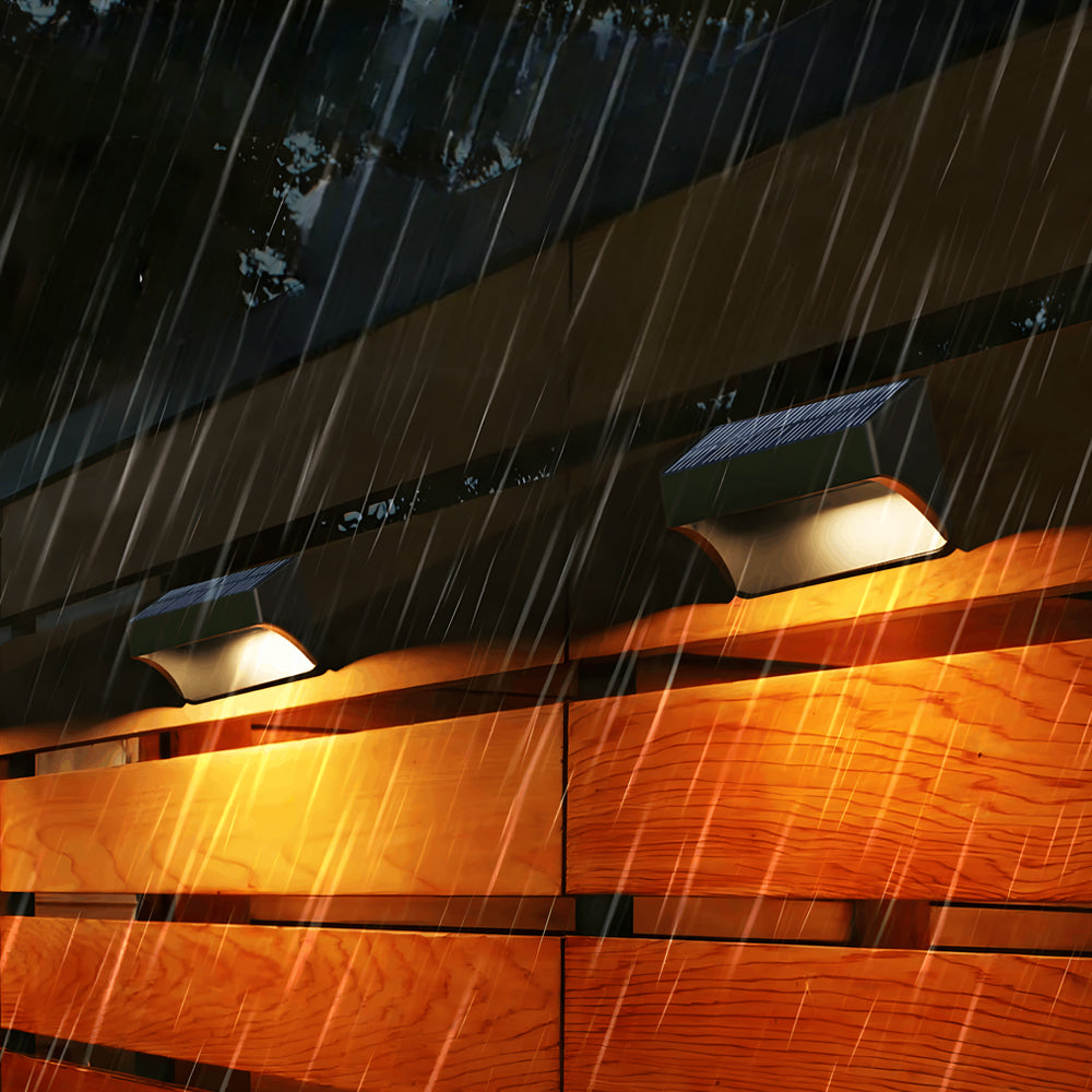 Jewel Minimalist Dusk Ambient ABS Outdoor Wall Lights