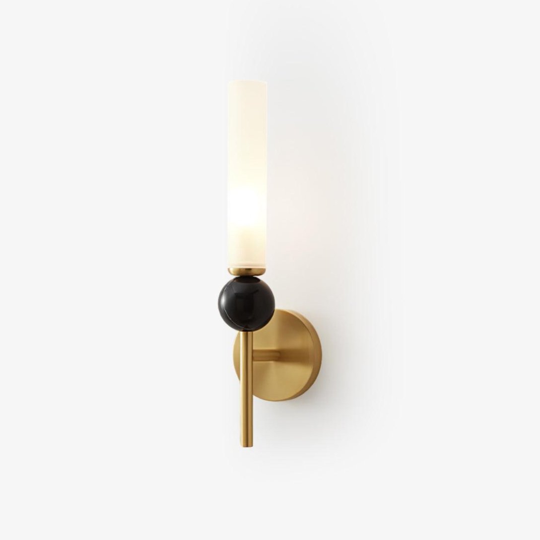 Dulane Modern Minimalist Vertical Marble Wall Lamp-Neutral Decor