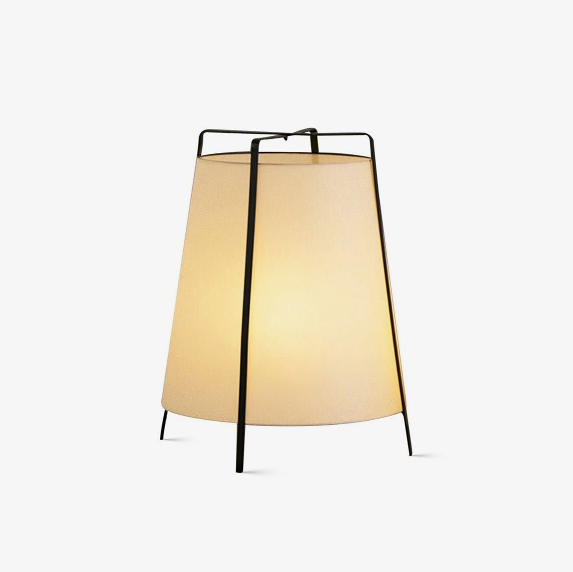 Zild Fabric Scandinavian Table Lamp-Neutral Decor