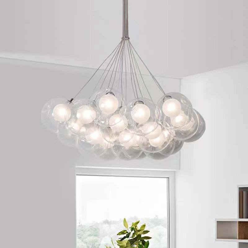 Valentina Modern Bubble Pendant Light, 5 Style - Neutral Decor