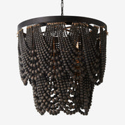 Muto Boho LED Pendant Light /Chandeliers Wood/Metal - Neutral Decor