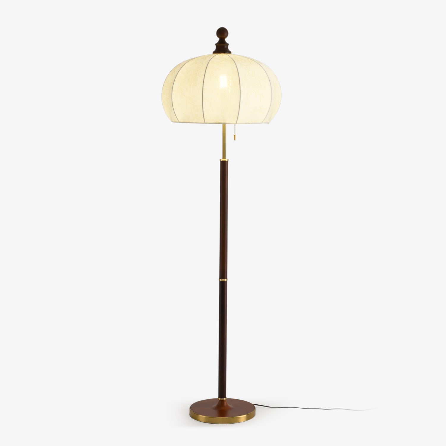 Maya Vintage Floor Lamp-Neutral Decor