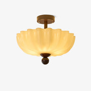Rippling Bloom Ceiling Light-Neutral Decor