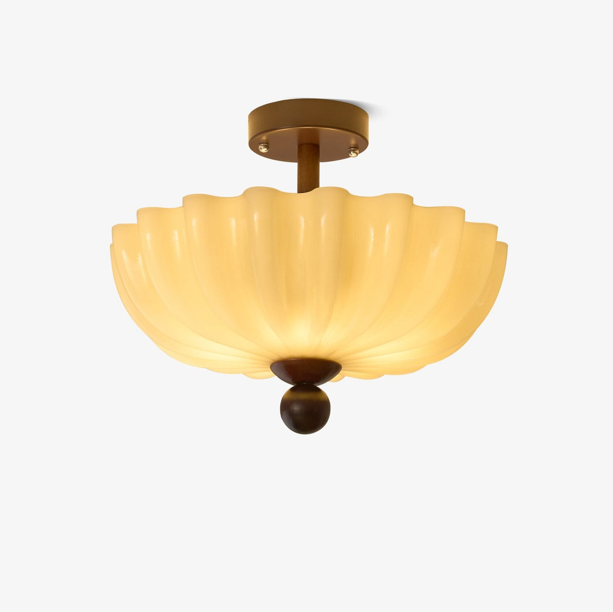Rippling Bloom Ceiling Light-Neutral Decor
