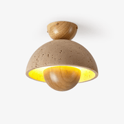 Cadorisra Travertine Ceiling Light-Neutral Decor