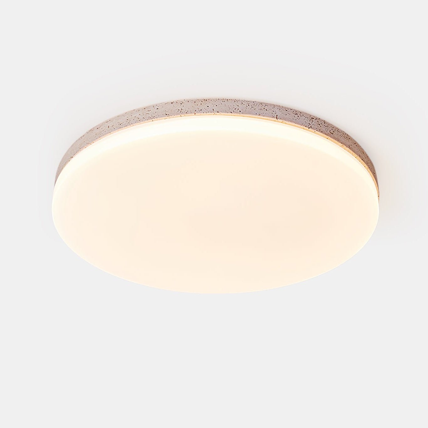Orla Travertine Ceiling Light-Neutral Decor