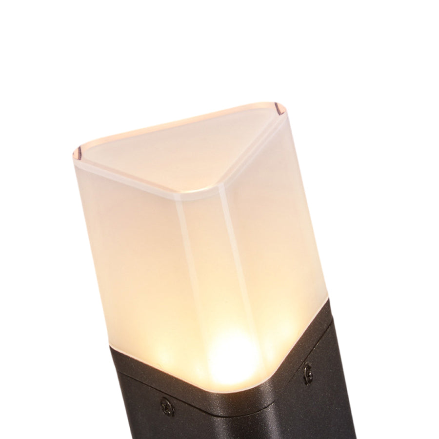 Seaan Sensor Torchiere Outdoor Floor Lamp