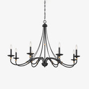Regalia Vintage Brass Chandelier-Neutral Decor