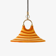 Aurmiros Modern Minimalist Swirl Glass Pendant Light-Neutral Decor