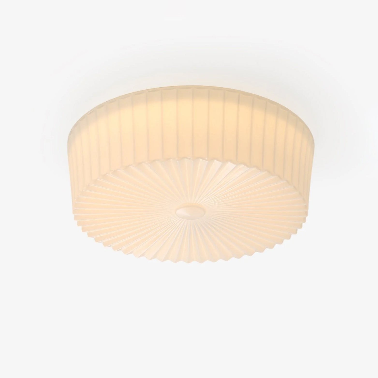 Lustra Ceiling Light Drum Glass Radiant-Neutral Decor