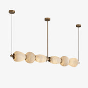 Cyrilla Alabaster Linear Pendant Light-Neutral Decor