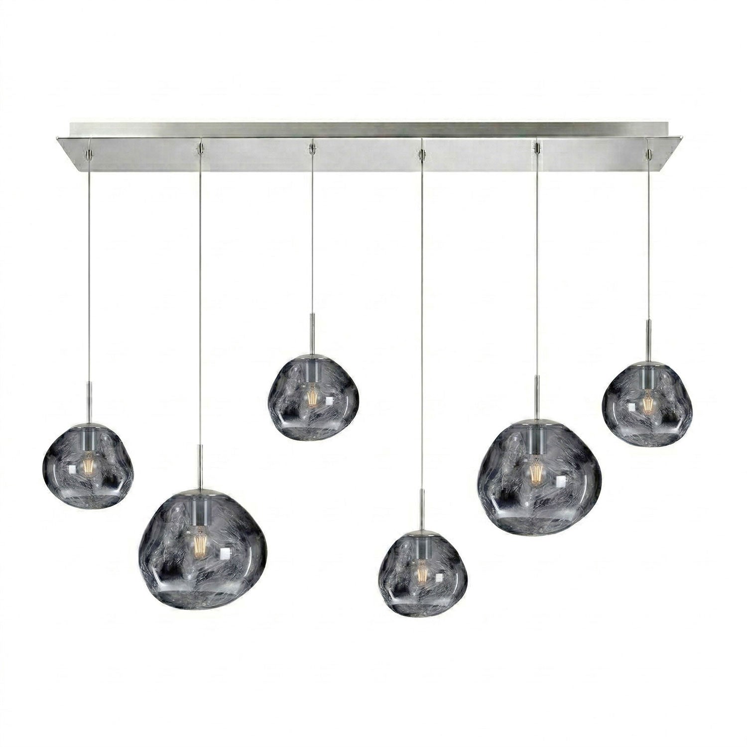 Multi Lava Round Pendant Lamp-Neutral Decor