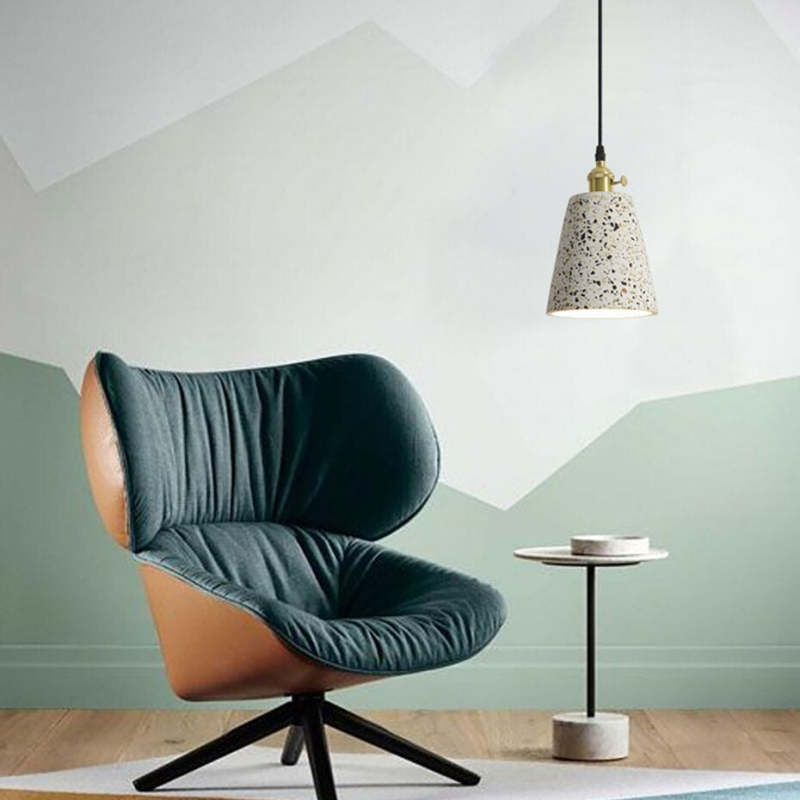 Aria Modern Stone Pendant Light, 5 Style - Neutral Decor
